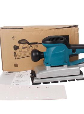 田M机ak砂牧ita平板式光低震动磨光机木HLW工砂纸机腻子机BO4901