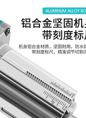 锂修边机木工槽多功能雕刻机铝塑板开工具家用铣LWM电木无刷小锣