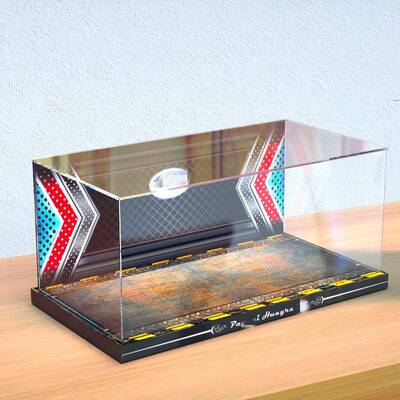 亚组HX-XHPJN克力展示盒RASTA/星辉帕加尼机械积车模型高透明防R