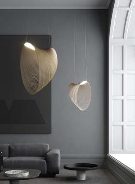 意大利Luceplan34732Ilan现代简卧室餐约厅别桌墅悬浮镂空l木桦吊