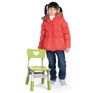 心形靠椅.幼150710A儿园学背习课桌凳.可调节儿童靠背椅.椅塑料椅