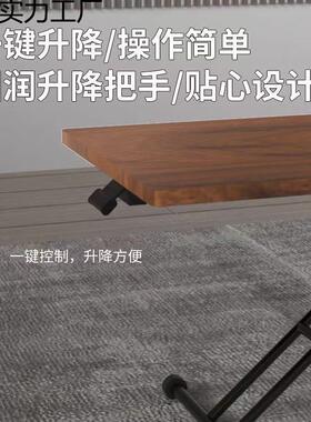 多用功能桌餐子桌家小两户型小型可移动可升JFG降折叠桌用收纳小