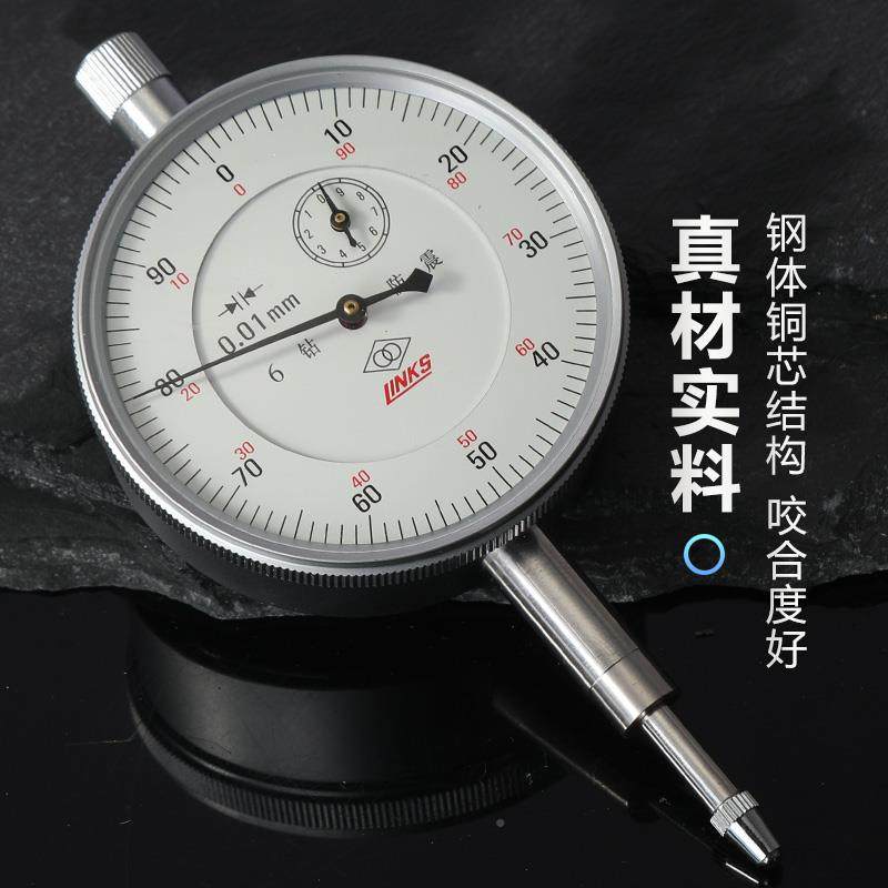 9WOR百分表0千分表6械钻防F7669H77震机指示表0-3-5-1-020-3MM高