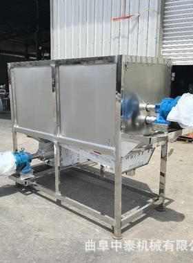 型锈猪场粪便分离脱机猪粪处理机器CRN螺旋挤水机全不钢粪便水大