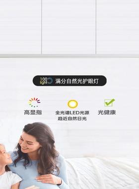 全光谱高显一指餐厅吊灯ld餐眼桌e无主字66920灯现代简约长条护低