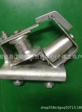 SHZ-02.直QLD型左右转角滑轮朝天转C角放线5滑车.1Kg铝轮放线滑车