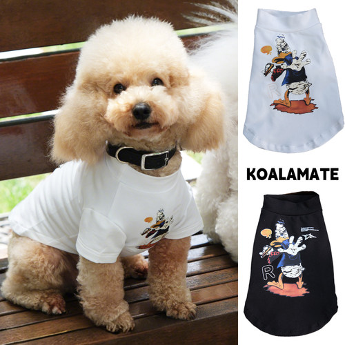 koalamate考拉伙伴宠物服饰狗狗衣服夏季薄款猫咪衣服痞子鸭T恤