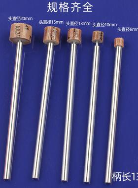 加活MBH柄百叶磨头长杆3**135磨mm型腔内孔壁深孔打抛光6精磨纱布