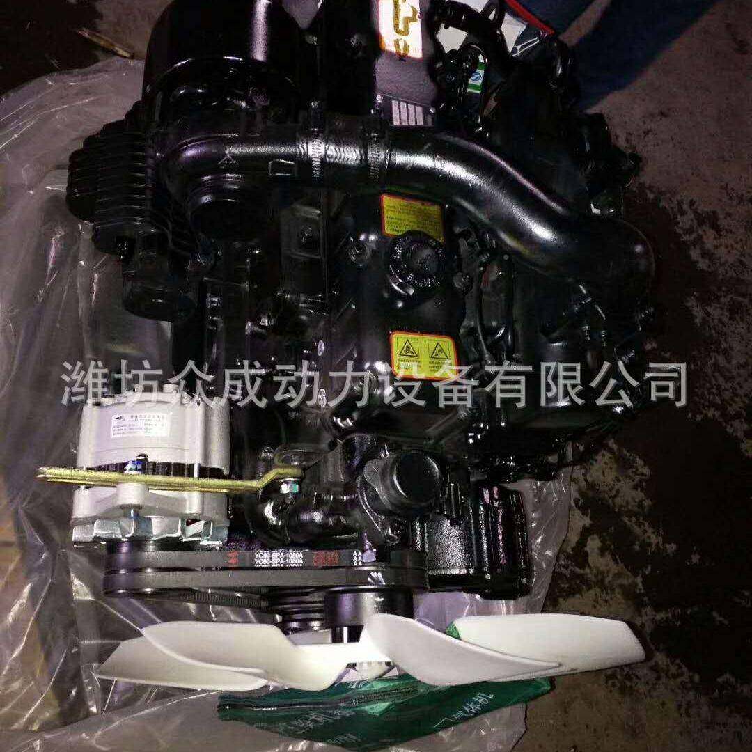 柴油机玉柴柴YC4F60Z-T20增压装载机挖机玉玉柴YC4F60Z-发配动机6