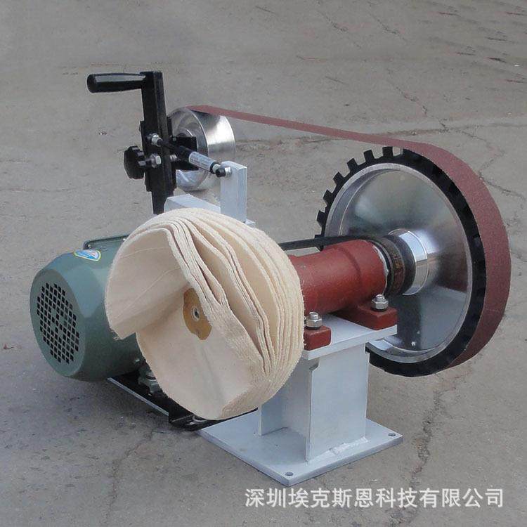 砂带机台式布轮抛光位带双工砂带NYX机抛光拉丝机机家用多功能砂