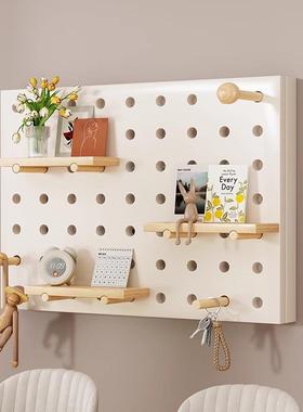 一体约遮饰挡装网线洞洞板装饰挂63KRBd4z钩遮挡电箱多表层盒架现