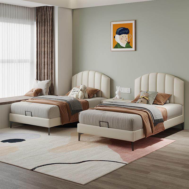 儿童床双人床双胞胎男女05孩宽拼接单生人床科技皮二胎加实木单人,基础建材,脚轮/万向轮,淘宝优惠券,粉丝福利购,淘宝优惠卷