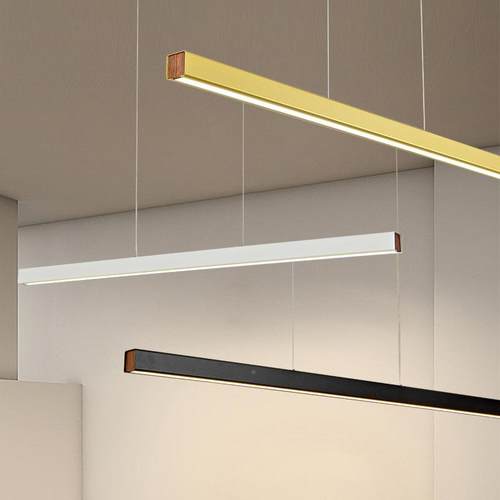 厅吊灯现代简d蜡烛餐办公HC-045XK室吧台灯具设计约师极简le白色