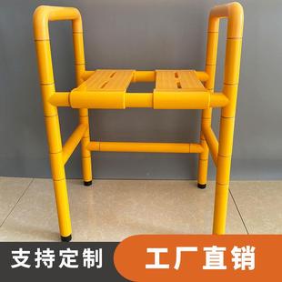 无障碍室凳不锈钢浴凳A027座老年人老浴沐人残疾人防滑凳洗澡助椅