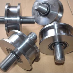 样H型轮4568双边轨道45 10吨 钢铁轮子可来来生产承重图2吨