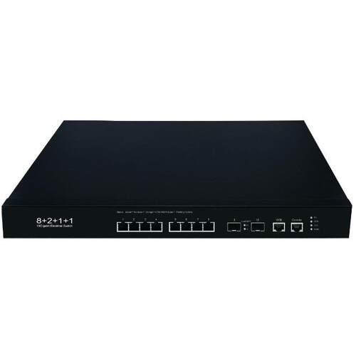 HL-WX2-WE82个万兆SFP光口、8个万兆RJ45电口万兆交换机