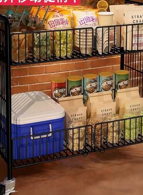 夜市地摊花车示摆摊架小推车收摊置物架促IFB销展车折叠移动