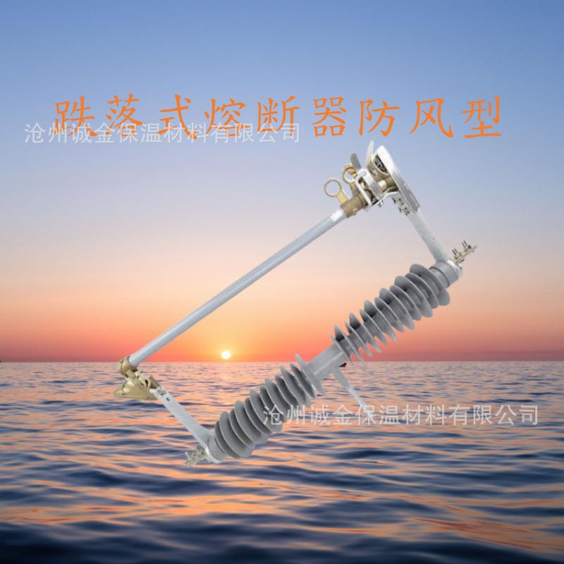 535V高压跌落式熔断器HGkRW1-3/200A防风5HRW12-33型40.KV风电厂
