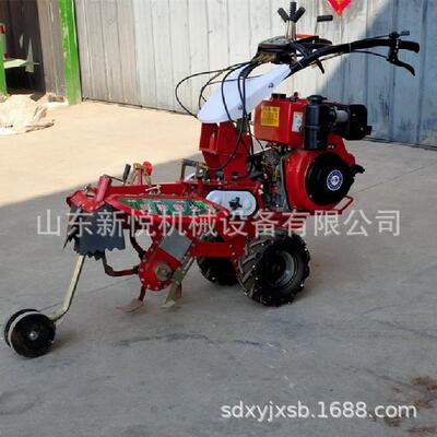 马手扶式姜柴油大力开沟培土机多功能田管理机UDO大葱园大起垄机