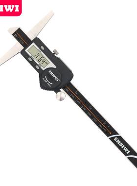 思为防水数显度卡尺0-150NSA0-200深0-3深0电子数显度尺0深度尺
