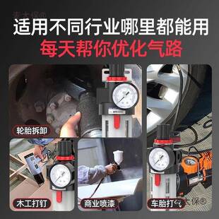 油气分离器带自动排水FCKTX3000气源干燥水过滤器空压机油空麦太B