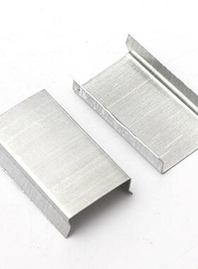 高824质白铁扣镀锌色手工刻字包铁装打包扣防锈品皮手动固定打包