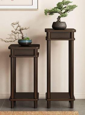 新中式花架花台阳台客厅户新款地式家用外轻庭奢花台院花盆CPY落