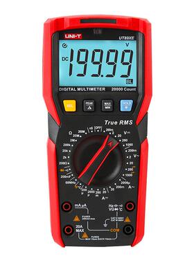 优利UT8XEUT89XE数字万用表四9半高精度交直位流电压德数显电工万