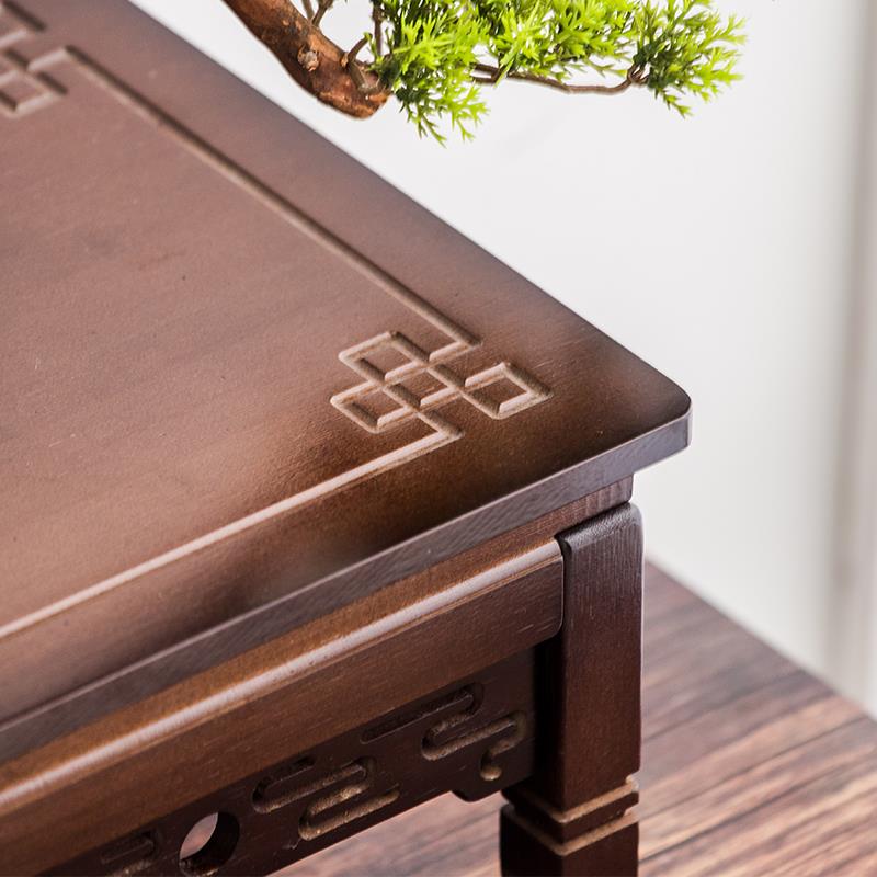 my花台小置物架花2023326盆中式客厅落兰地式绿萝花架子吊架架仿