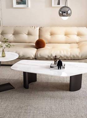 板岩意式异形茶几SHU客厅不规则创家用轻奢桌子小现代简约意户型