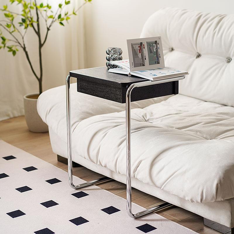 W实边几沙发木边柜中古SK-MKJJ0简床头小桌子易家7用角几创意迷你