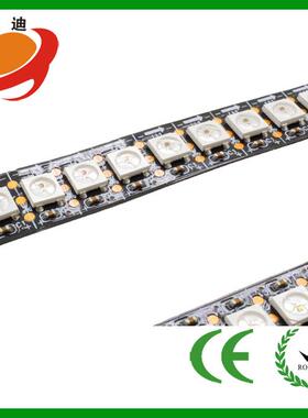 S2812B彩幻彩全62023灯带144W灯5050RGB片内置IC可编程5V灯带套贴