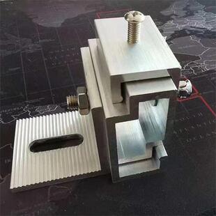 铝合96金干挂石材子母干挂件瓷背栓外墙砖C型扣大石理幕墙瓷砖配