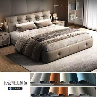轻奢酒店头床款 双人软米主层668包卧现代大气简约婚床