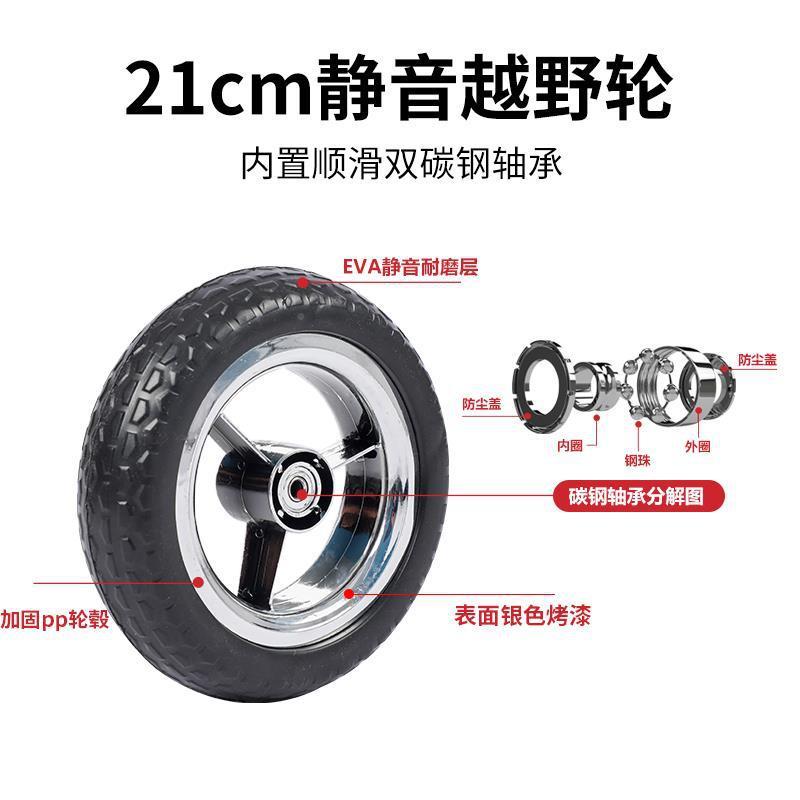 小媛推车买菜小拉拉车铝合金买菜爬楼货车便携小拖折叠手ZY一LHJ1