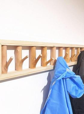 墙个11302性挂钩衣帽钩关门口置物架装店壁挂衣架玄墙上壁服挂