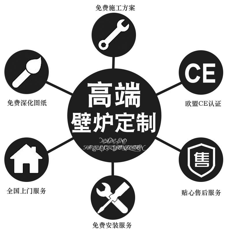 焰嵌入式壁炉芯子装饰火焰led电壁炉取暖器家用美式壁NX01炉真仿