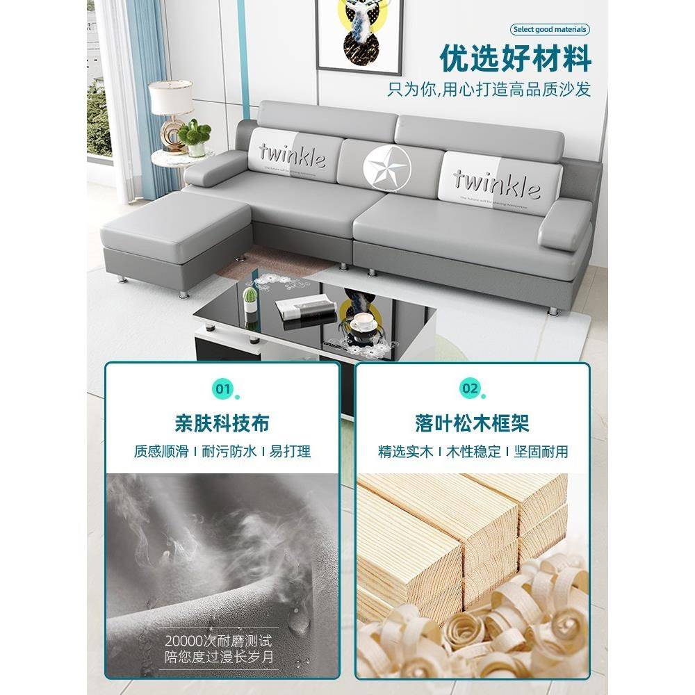 2024代简约小户型客红厅出租01房公寓新三人四人位经济型现网款沙