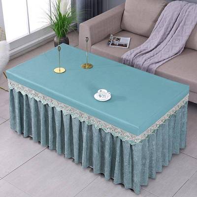 薄款厅烤火桌子套防水F97SS8S8防油长形方客罩茶几罩套夏季电炉罩