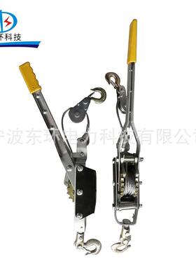 棘丝绳拉紧紧器收器牵引器1T2T3T4T3111吨2吨3吨4钢吨轮手扳紧线