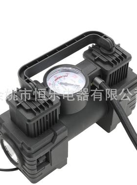 汽车气BBZ泵压件数缩机汽车便携式电动泵指针显示显汽配气车泵