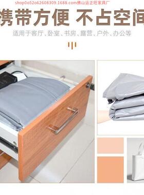 .家用充气床单人户外便携气垫床双人人懒叠床午休折旅行床pM46821