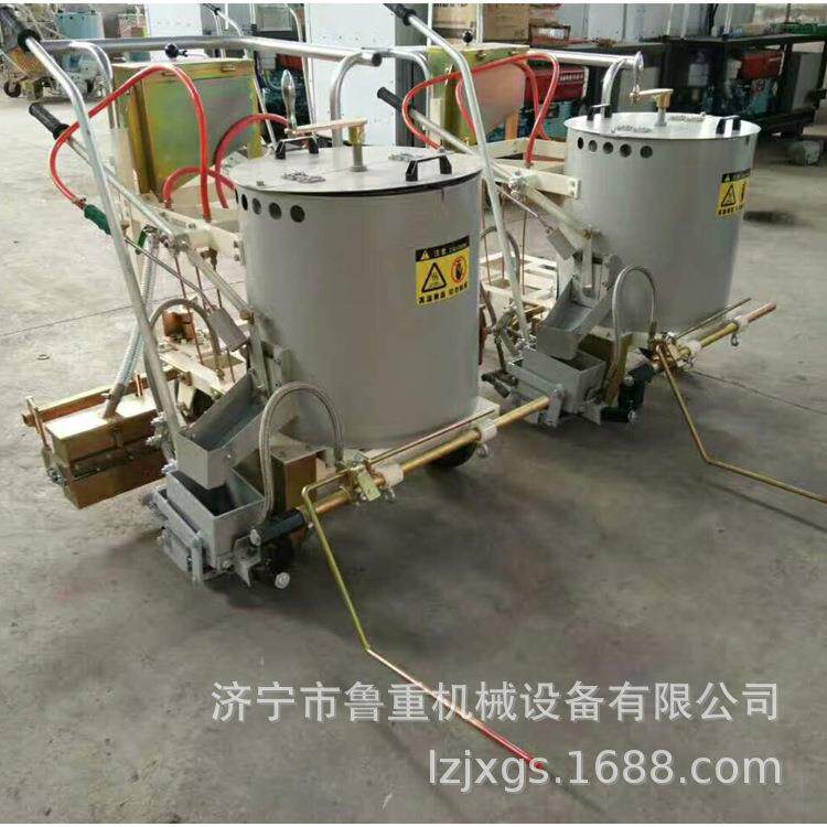 常温手推道路线机划喷LZ-划线线机冷马路停划车位划线机
