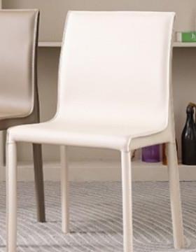 YT1952#餐马椅意式极简鞍皮餐椅现代简约家厅用酒店TY1952#餐靠背