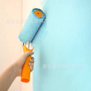 外墙丙烯酸防水多彩漆防晒乳胶漆室外涂料水性家用户外墙漆