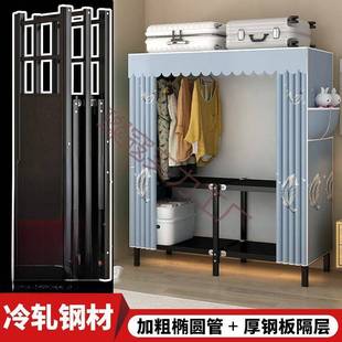 新款 衣家用可折柜易柜叠全封闭571一体简子 免安装