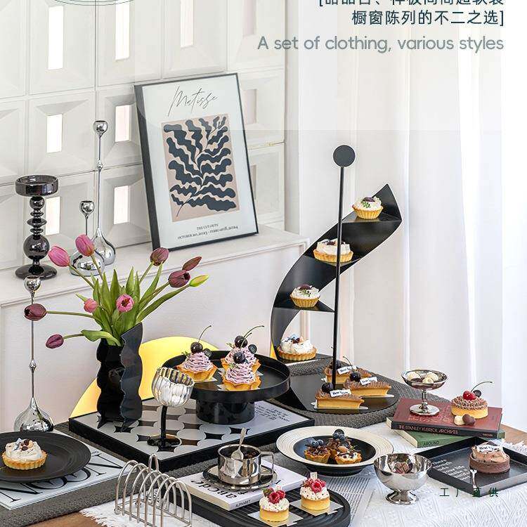 水果蛋模型点奶油假蛋糕美食挞甜下午XJZ茶窗拍照装饰道具橱摆件