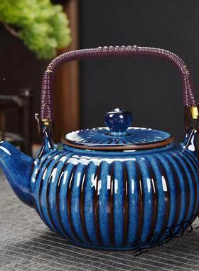 茶茶壶陶瓷凉大号家用提梁壶水壶大容量水泡QCI茶壶冷壶水壶复具
