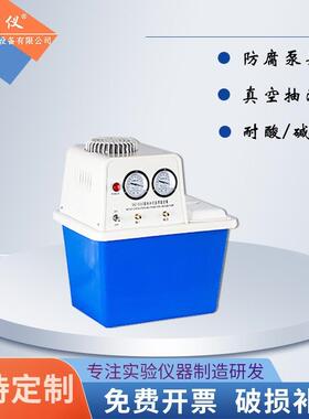 S-95循环水式多用真空泵实负WIU验室小型台式Z压H水环泵减压防腐