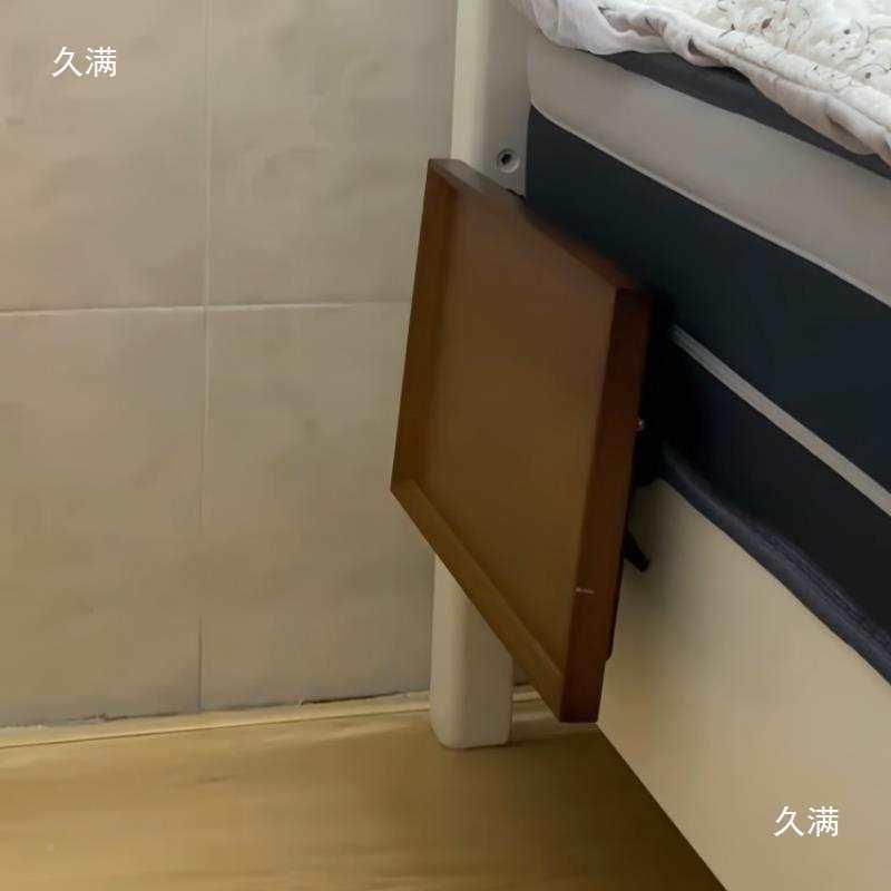 浮床头桌折头柜子替代品床悬边置物架托叠盘用小型卧室小边NEF床